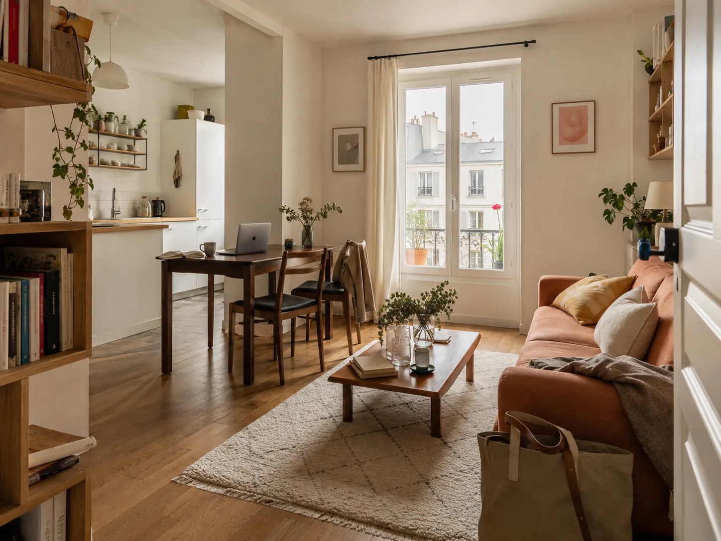 État des lieux avant le départ — Paris 20e, T2 44 m²